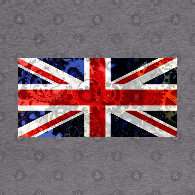 Flag of the United Kingdom - Gears by DrPen